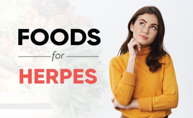 Food for herpes