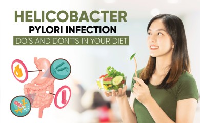 Helicobacter Pylori infection: Do's and don'ts in you diet