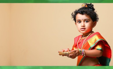 PLEDGE TO MAA DURGA TO FIGHT AGAINST INDIA'S HUNGER SITUATION THIS ASHTMI